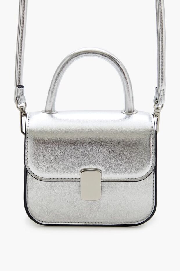 Metalik Kutu Çanta - 2