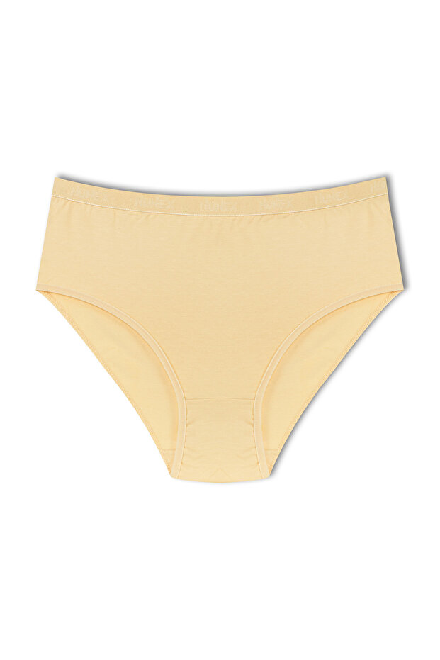 Cotton High Waist Large Size Women's Panties