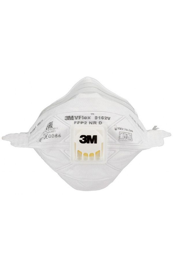 9162e Vflex Ffp2 Ventilli N95 Maske 15 Adet - 1