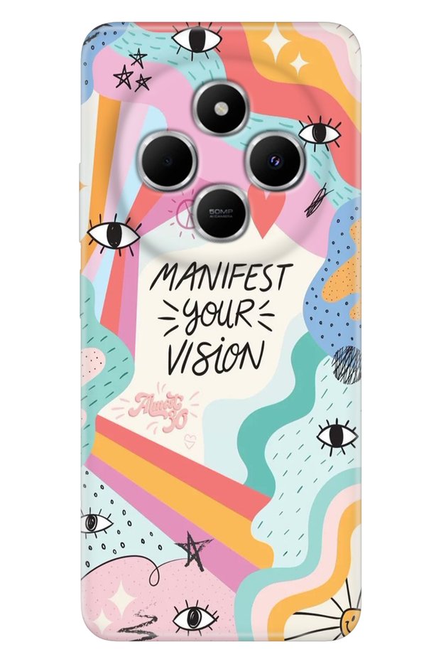 Xiaomi Redmi 14C 6.88" Case Phone Case Printed Manifest Your Vision