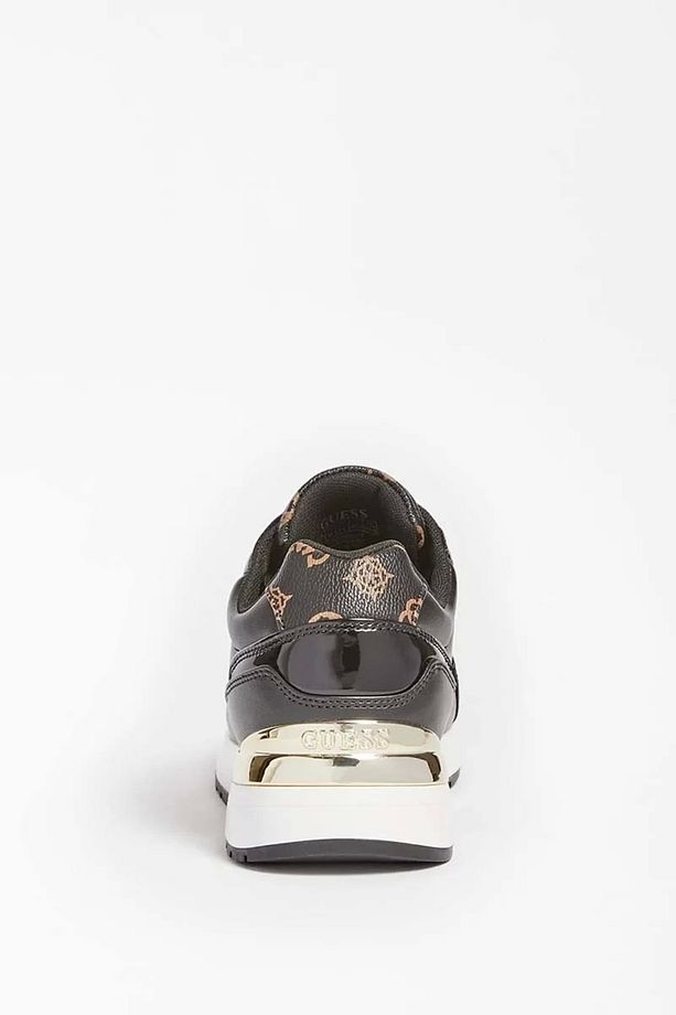 MOXEA/ACTIVE LADY/LE Kadın Siyah Sneaker FL5MOXFAL12-BLKBR - 4