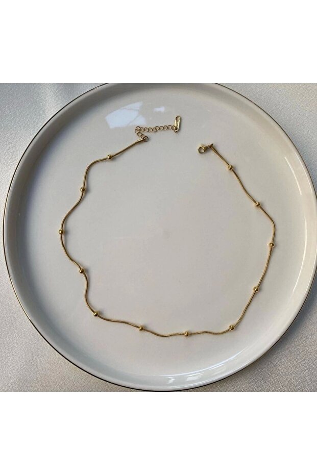 Çelik Dorika Kolye - 2