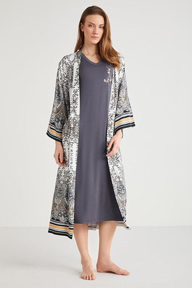 Comfort mood dressing gown set