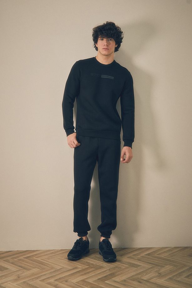 Beli Bağcıklı Jogger Eşofman Altı - 1