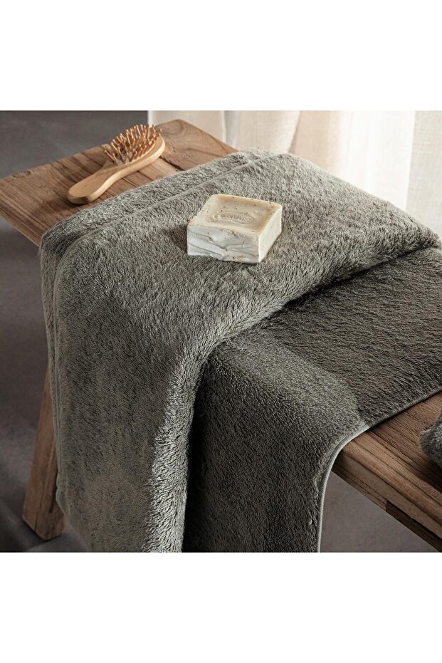 Solid Yüz Havlusu 50x90 cm - 2