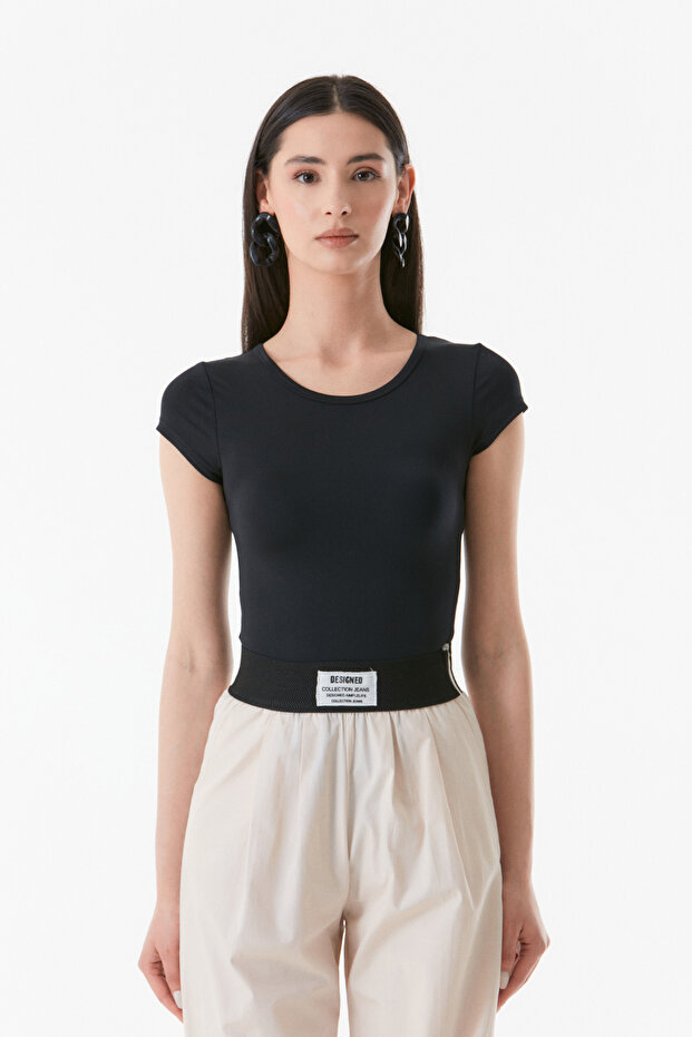 Basic Bisiklet Yaka Body - 8