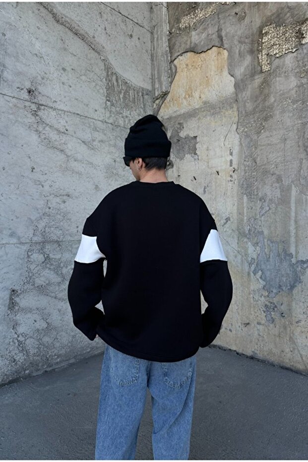 Бродиран суитшърт Patchwork 1994 - 6