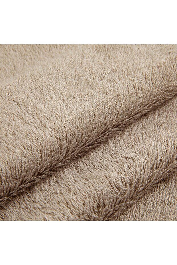 Solid El Havlusu 33x33 cm Koyu Bej - 4