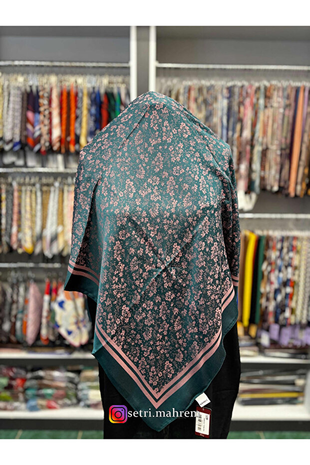 Cotton Jacquard Scarf 100X100