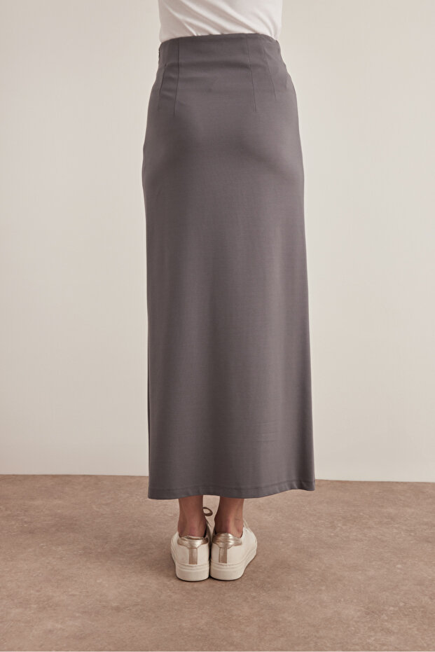 Örme Kalem Etek - 6