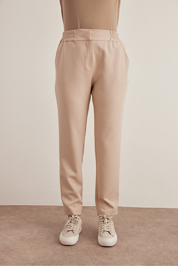 Bel Lastikli Pantolon - 2