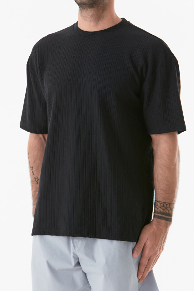 Basic Ribbed T-Shirt Design - 5