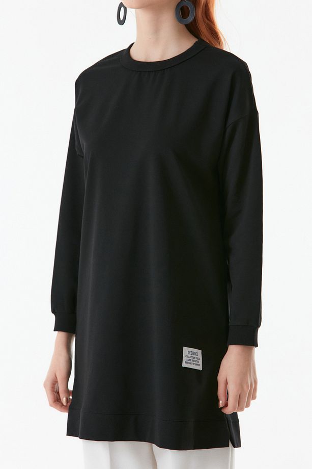 Fullamodest Basic Bisiklet Yaka Tunik - 7