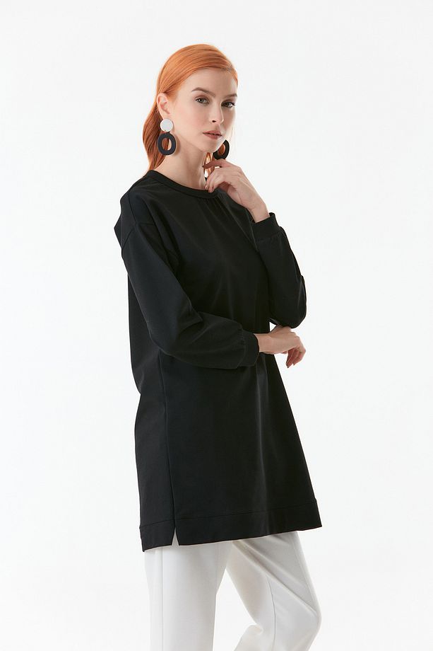 Fullamodest Basic Bisiklet Yaka Tunik - 5