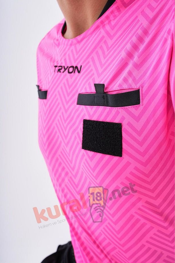 Hakem Forma, Kısa-Uzun Kol, Pembe 1018050-M - Uzun Kol - 2