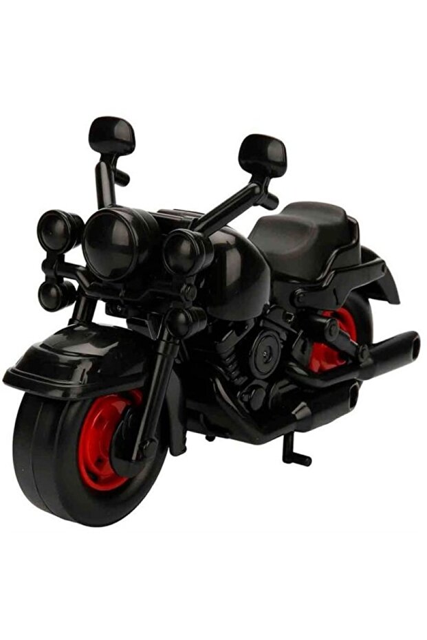 Cross Run Racing Motorcycle 27 cm - 89212 - Black