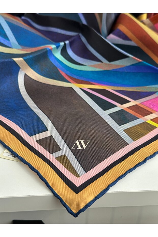 ARMİNE twill ipek eşarp - 4