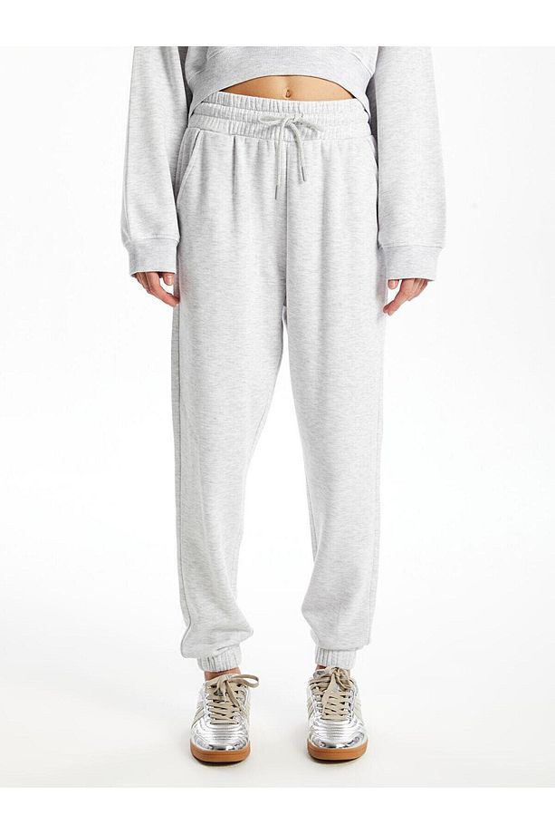 XSIDE Beli Lastikli Jogger Kadın Eşofman Altı - 2