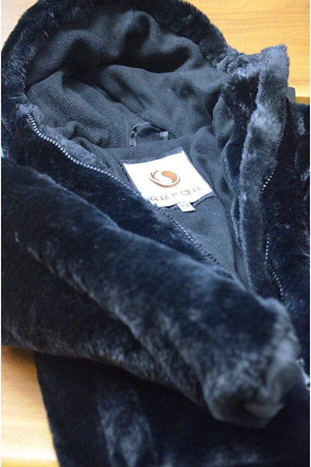 Furry Plush Coat - 3