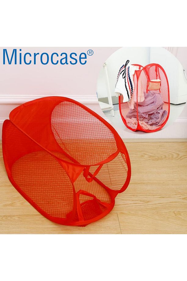 Microcase Çok Amaçlı Katlanabilir File Çamaşır Sepeti - AL4699 - 4