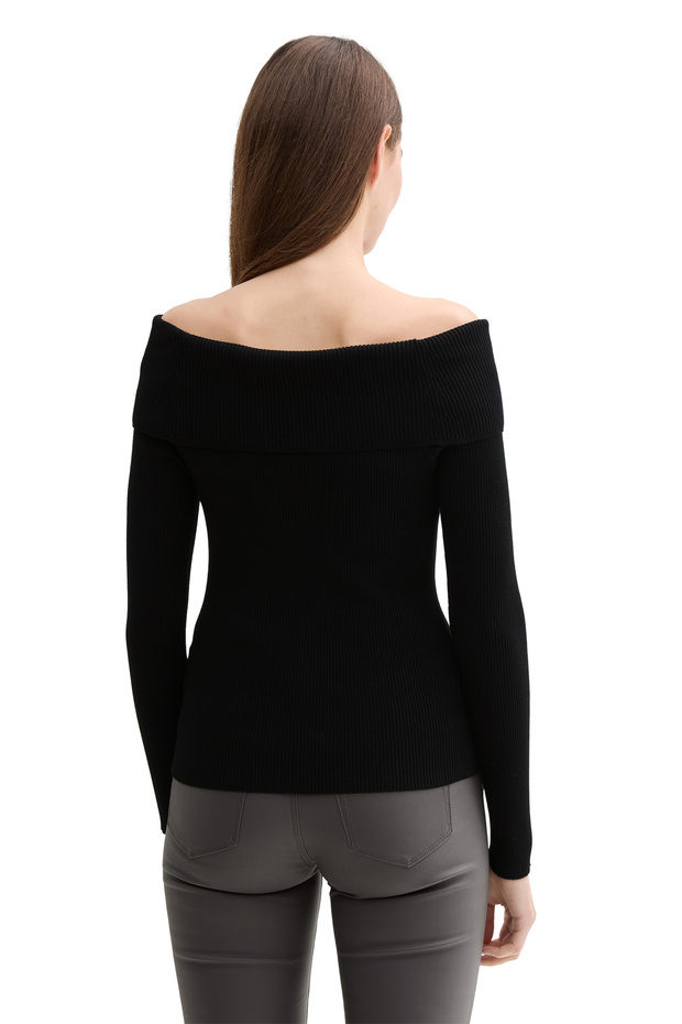 Carmen Rib Pullover - 2