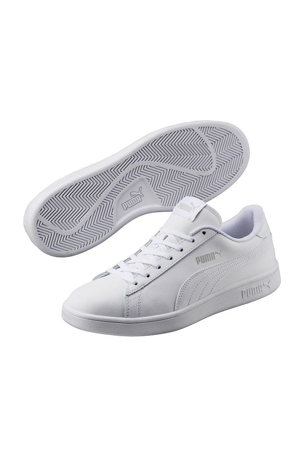 SMASH V2 L Beyaz Beyaz Unisex Deri Sneaker 100323983 - 1