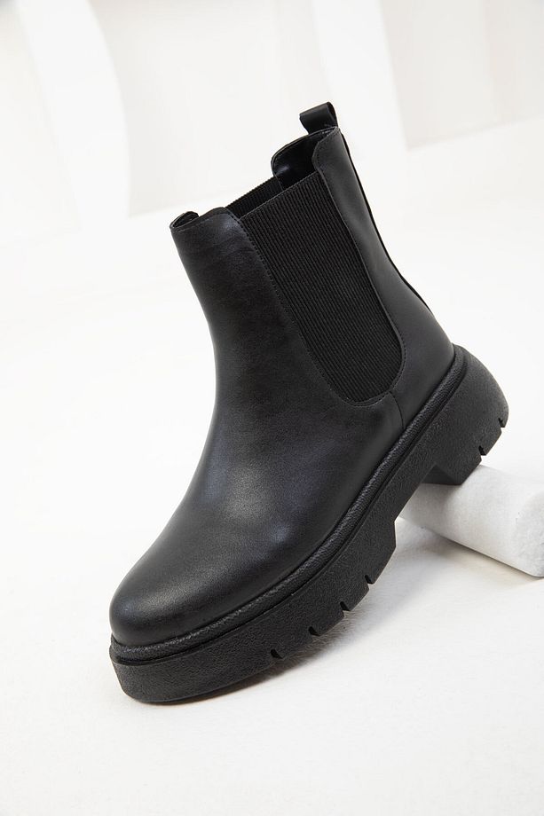 Siyah Kadın Bot & Bootie 19886 - 4