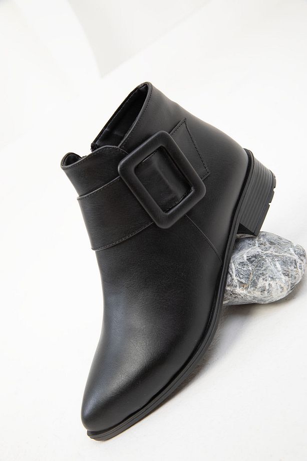 Siyah Kadın Bot & Bootie 16537 - 4