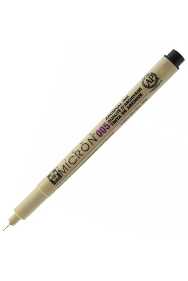 قلم رسم تقني PIGMA MICRON 005 مقاس 0.20 ملم أسود