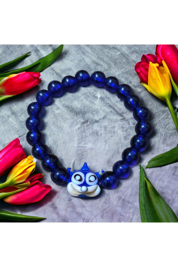 Murano Sonic Figured Glass Bead Children's Bracelet