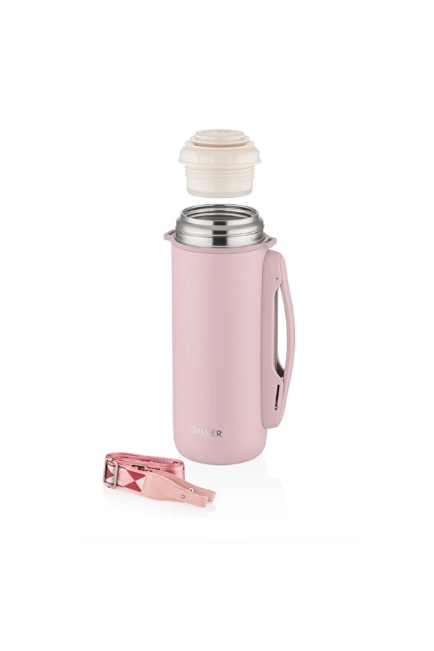 Çelik Termos Pembe 1260 ml - 2