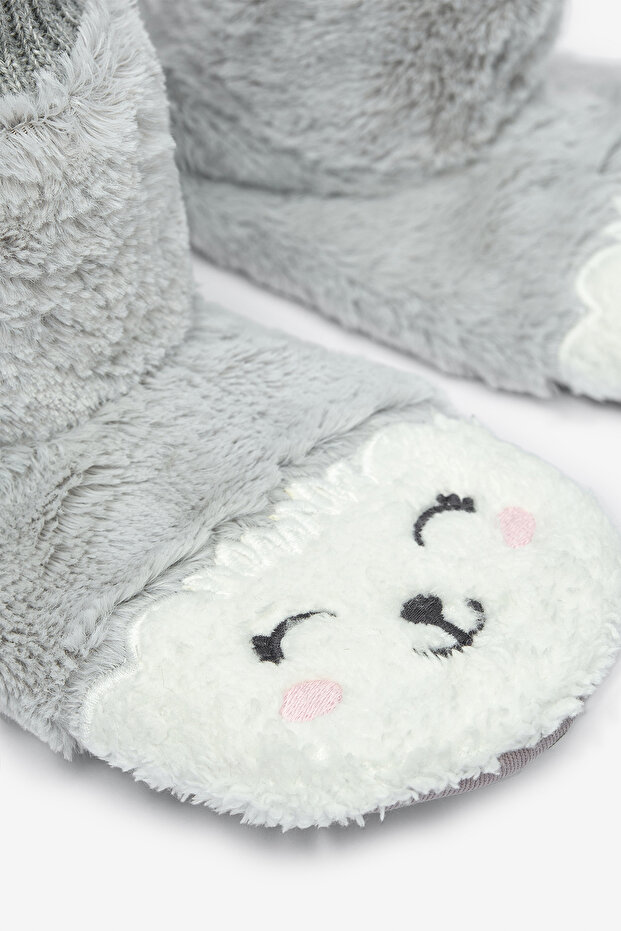 Grey Happy Patik - 3