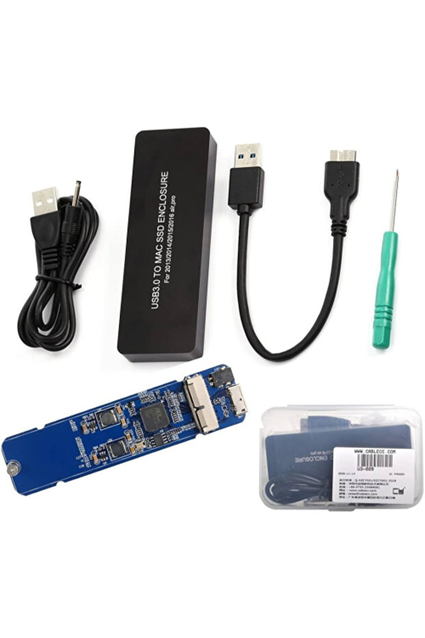 صندوق SSD متوافق مع USB 3.0 2013-2014-2016 لأجهزة ماك بوك - 3