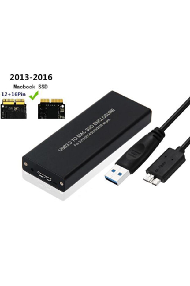 صندوق SSD متوافق مع USB 3.0 2013-2014-2016 لأجهزة ماك بوك - 4