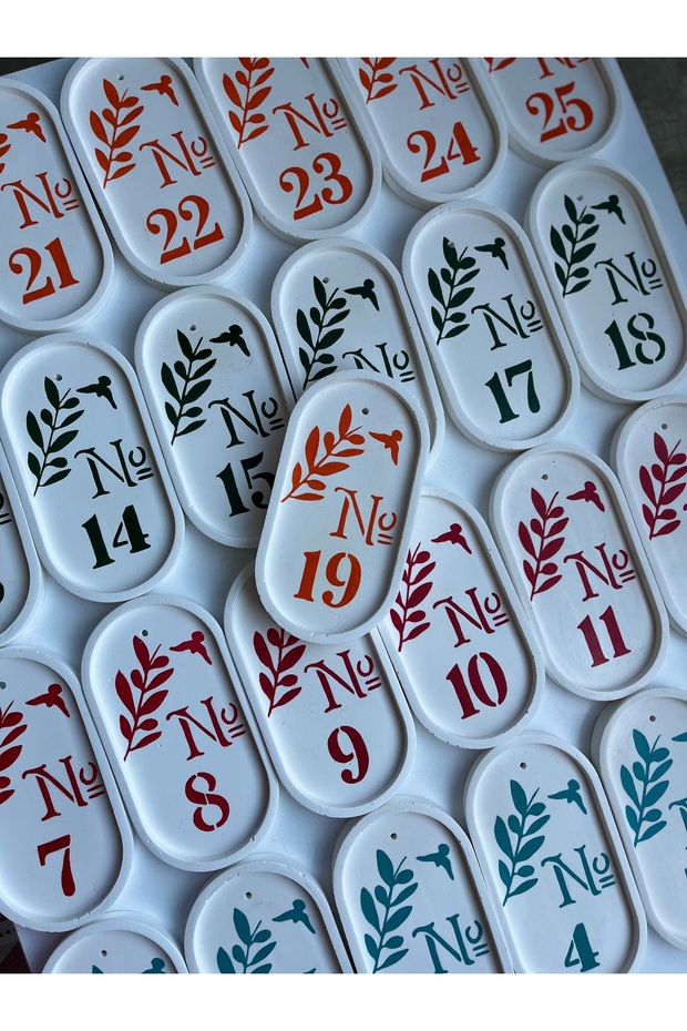 Bottiko Beton Kapı Numaralığı Model2 - 3