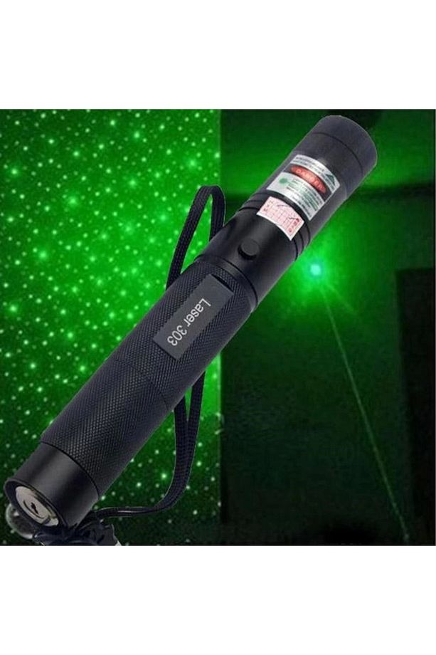 Şarjlı Yeşil Lazer Yakıcı Pointer 15 Km lazer 1000 mv (4462) - 4