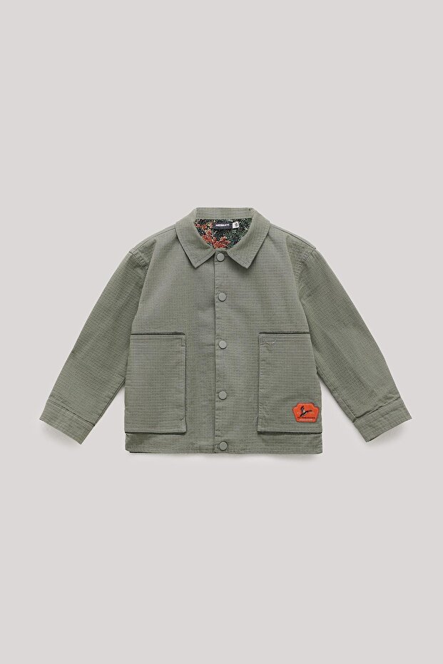 Jachetă BG Store Boy Bej - 5