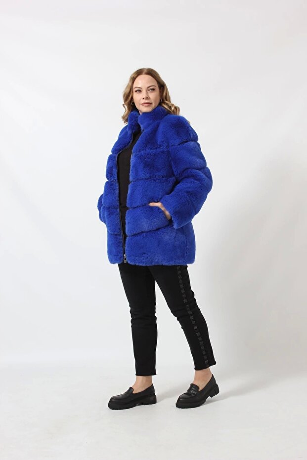 Tüylü Lüks Kaban - 8