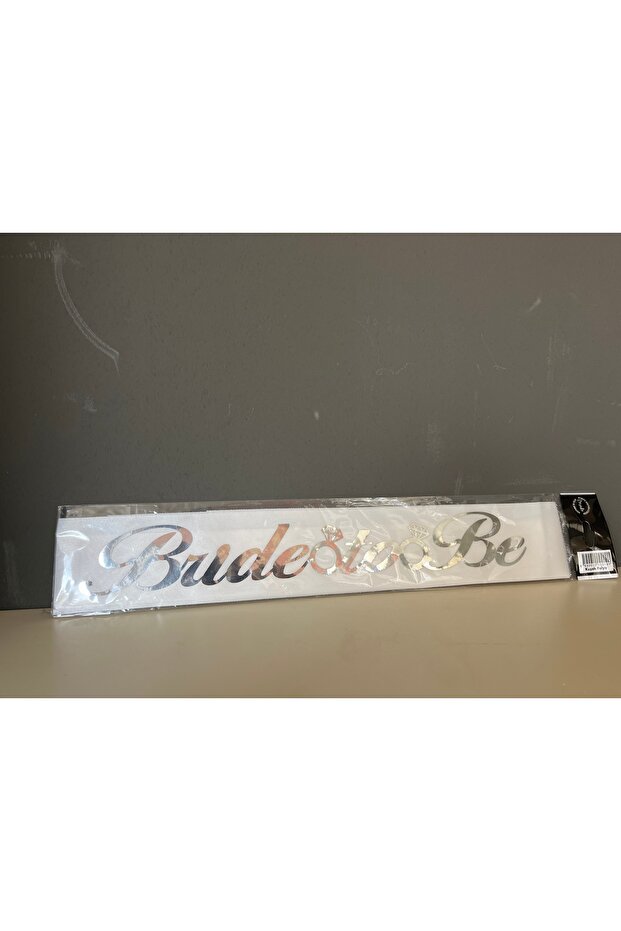 Bride To Be Gümüş Kuşak