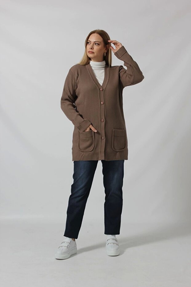 DÜĞMELİ CEPLİ HIRKA - 4