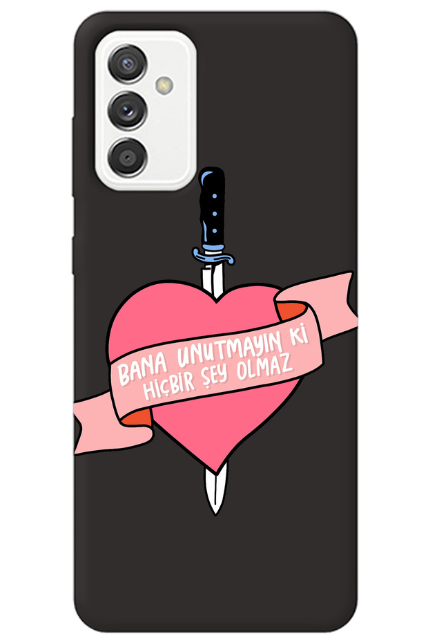 Silicone Phone Case for Samsung Galaxy S24 Fe Black Inside Velvet Don'T Forget Girl Power Pattern