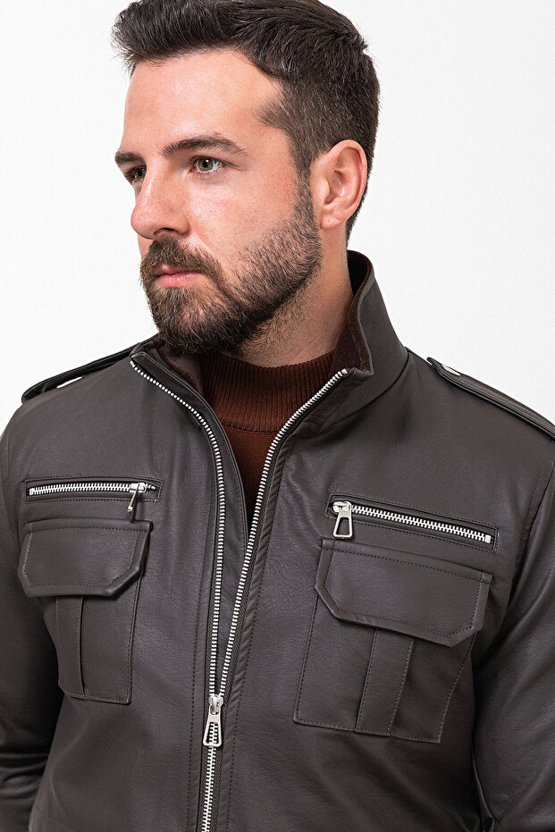 TRENCH HAKİM YAKA - 8