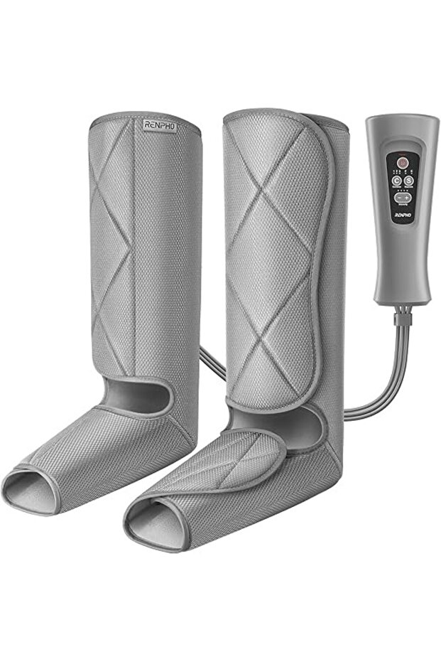 Bacak Masaj Aleti, 5 Mod ve 4 Yoğunluklu Ayak Baldır Masajı, Ayarlanabilir Sargı - 1