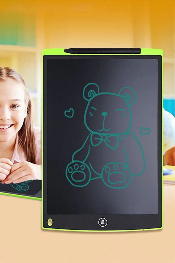 Dijital Çocuk Tablet 8,5 Inç Dijital Grafik Çizim Tahtası LCD Ekran Yazı Yazma Resim Yapma Tableti - 6