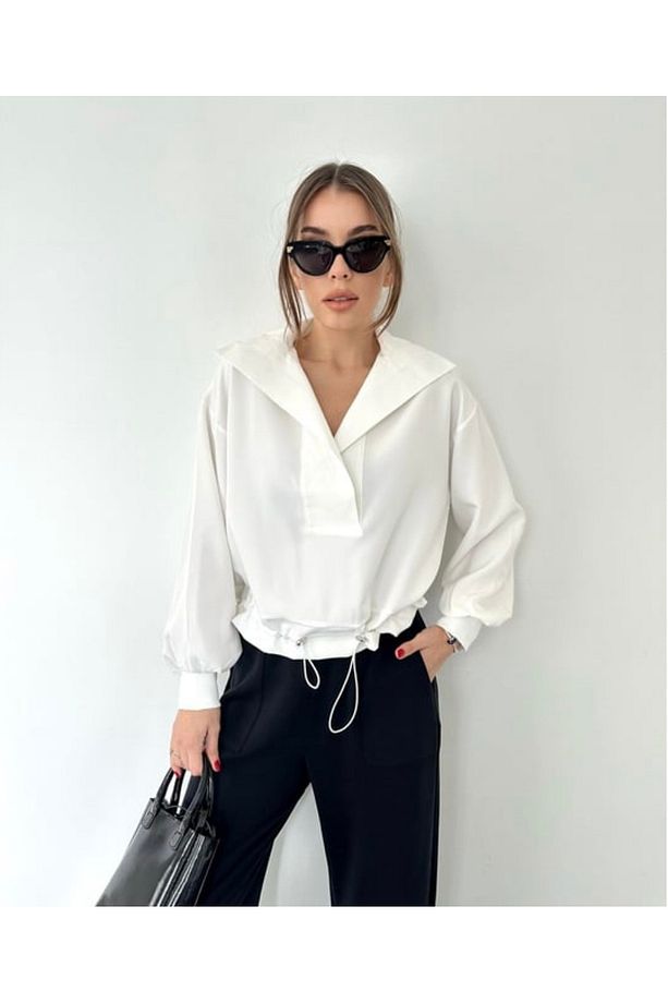 Marka Model Ekru Garnili Sweat - 4