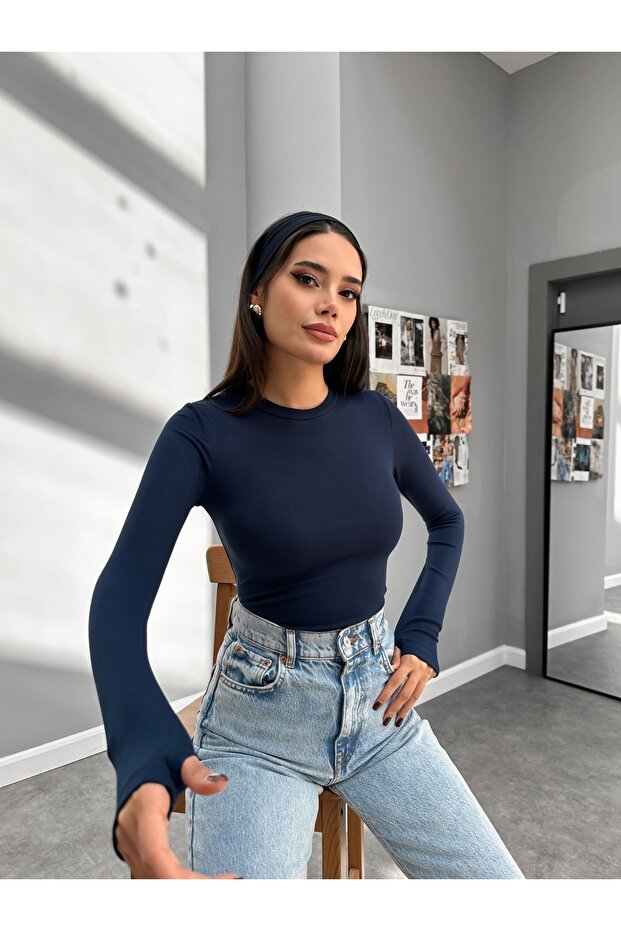 جسم أساسي بأكمام طويلة - 1