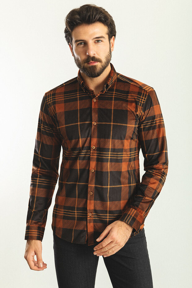 Gömlek Üstten Düğmeli - 1