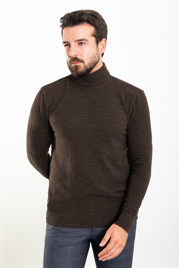 TRİKO YARIM BALIKÇI YAKA - 3