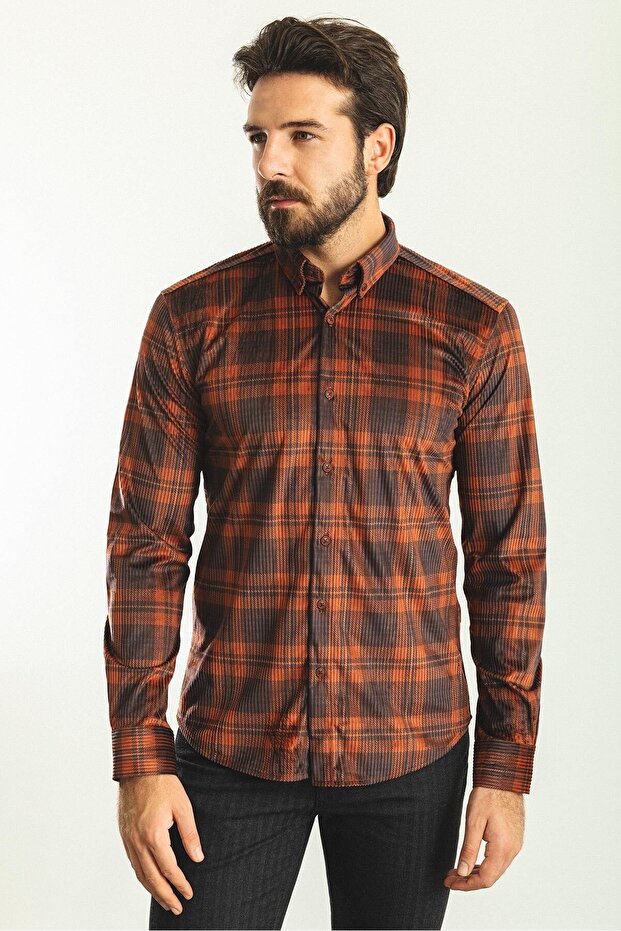 Gömlek Üstten Düğmeli - 3