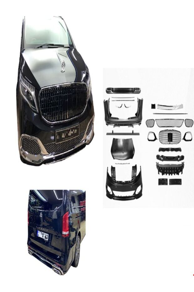 MERCEDES VİTO W447 2014- VİTO YENİ 2021 MAYBACH BODY KİT (KA REF: - 1